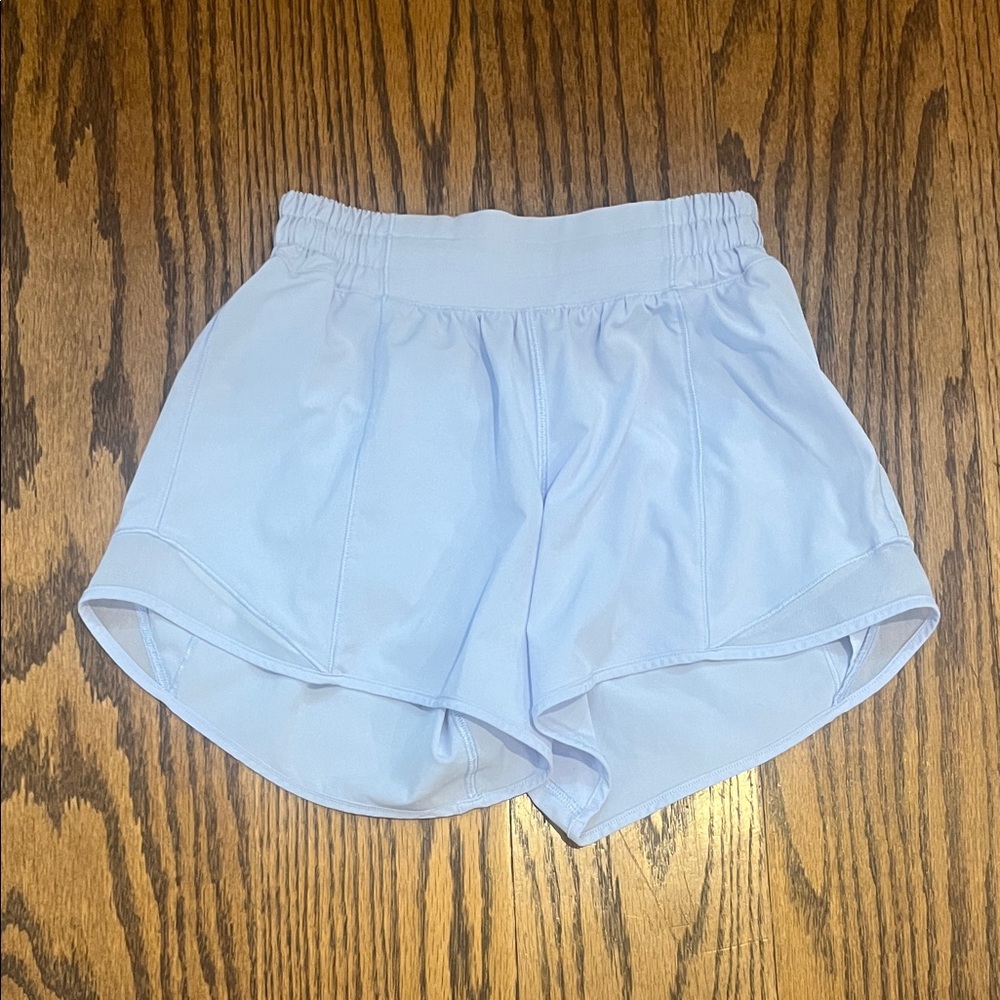 Lululemon Athletica Light Lavender Athletic Shorts